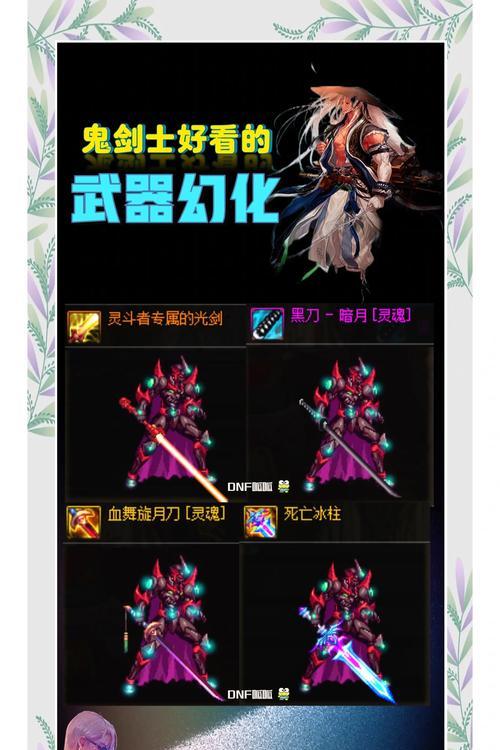 DNF剑神职业推荐装备有哪些？