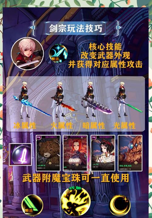 地下城剑宗装备特性应如何选择？有哪些推荐？