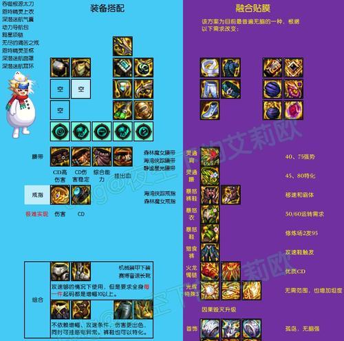 地下城奶妈神界装备选择技巧是什么？